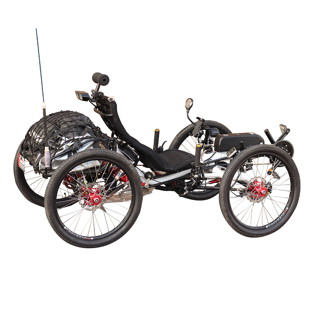 定番人気！ TrikExplorOutdoor Sport24インチホイールリカンベントバイク 自転車本体