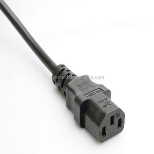 Cable de alimentación con enchufe Schuko estándar europeo, cable VDE IEC C13 revestido de PVC para uso en ordenador, fuente de alimentación europea - Product Image 3