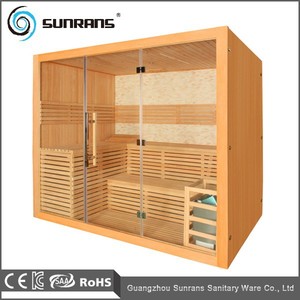 Traditionnelle finlande pin luxe intérieure <span class=keywords><strong>Mini</strong></span> Portable salle de Sauna sec - Product Image 2