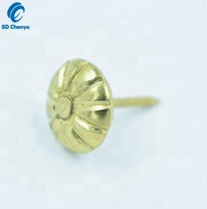 Adereços de couro para unhas, enfeite de ouro com borracha dourada de bronze para unhas - Product Image 4