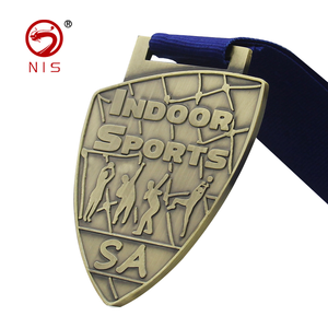 Custom logo design colorful shape awards medal gold bronze silver metal crafts medal - Product Image 2