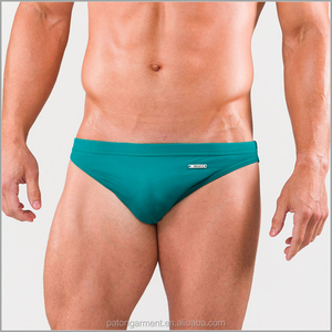 Lisos de encargo color de poliamida mens del traje de baño <span class=keywords><strong>bikini</strong></span> PDDME110 - Product Image 5