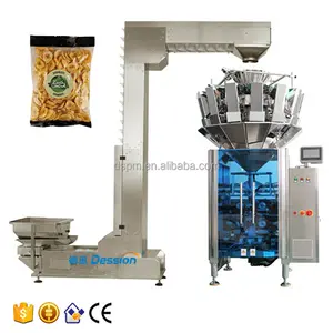 Alibaba china supplier nitrogen filling snack chips packing machine