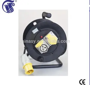 industrial equipment IP44 small retractable european cable reel