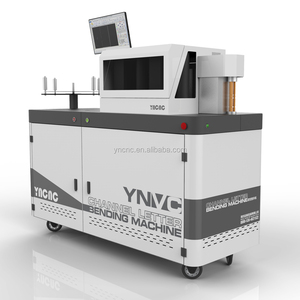 Strisce di profilo della bobina di alluminio di cnc 160 adc automatico prezzo della macchina della piegatrice della lettera del canale 3D per fare channelume