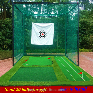 Filet de <span class=keywords><strong>Golf</strong></span> gonflable réglable, pour entraînement à la conduite, Cage de pratique de <span class=keywords><strong>Golf</strong></span> en intérieur, filet cible de 3m - Product Image 3