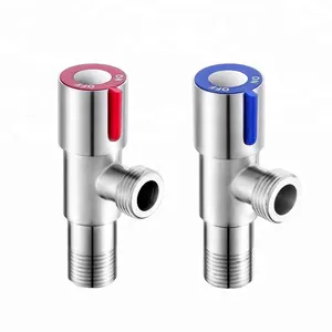 High Quality Toilet Plastic/Zinc Alloy Hand Wheel Angle Seat Valve