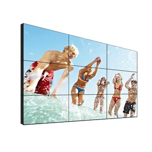 46 дюймов ультра узкий ободок 3,5 мм Мульти панельный ТВ настенный ЖК-экран для внутренней видеосъемки с контроллером