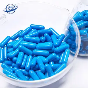 100% Bone Glue Colored Empty Gelatin Capsules For Powder