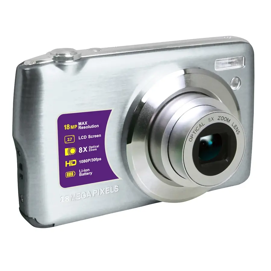 FHD 1080จุด8x ซูมออปติคอลกล้อง Dslr ดิจิตอลที่มี2.7 "จอแสดงผล LCD