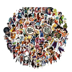 100 pcs nuovo design Impermeabile Adesivi Giapponese <span class=keywords><strong>anime</strong></span> del frigorifero del fumetto autoadesivi Del Computer Portatile del telefono - Product Image 1