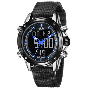 stainless steel multifunction watch