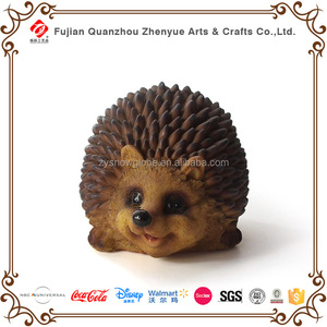 2016 nuevo diseño erizo ornamento estatua, personalizada resina erizo decoraciones, decoración del jardín lindo erizo - Product Image 1