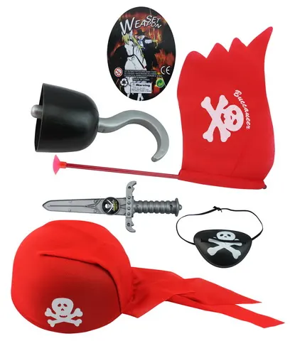 Набор оружия, веселая игрушка-пират из АБС-пластика с EN71
