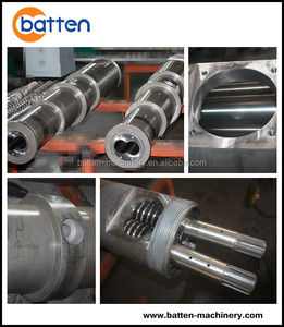 联塑 65/132 塑料机器锥形双螺杆桶 - Product Image 5