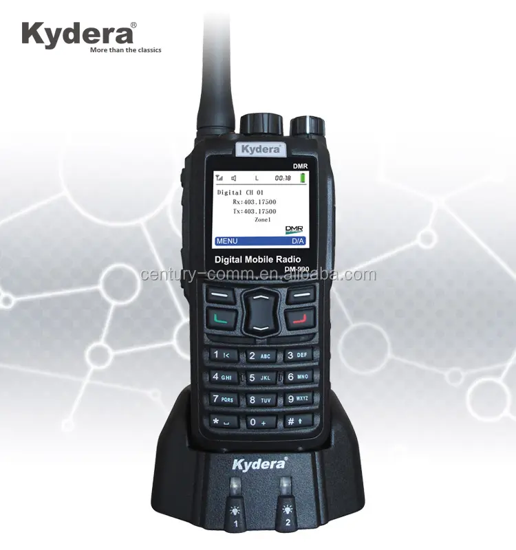 Kydera dmr digital vhf rádio DM-990 & gps