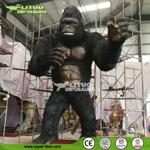 <span class=keywords><strong>Gorilla</strong></span> a Grandezza Naturale in Movimento per Parchi Giochi - Product Image 6