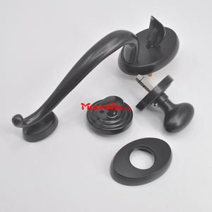 Đen Đồng Cổ Thiết Kế Mượt <span class=keywords><strong>Door</strong></span> Lock <span class=keywords><strong>Handle</strong></span> <span class=keywords><strong>On</strong></span> <span class=keywords><strong>Rose</strong></span> - Product Image 1