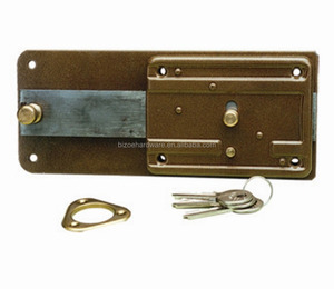 Serrure de porte <span class=keywords><strong>marron</strong></span> à Six leviers - Product Image 2