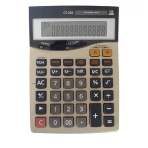 jumbo elektronische calculator met fiscale functie, accountant elektronische rekenmachine