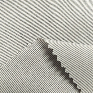 Tùy chỉnh màu sắc dệt 100D + 40D Polyester Spandex Melange phong cách 4 cách căng vải quần vải - Product Image 5