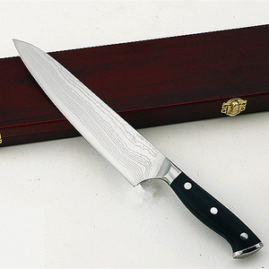 67 capas de acero de Damasco cuchillo de Chef con caja de madera - Product Image 3