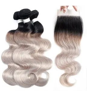 Cheap 8a brazilian braid in human hair bundles,sew in human hair weave 1b grey ombre hair,remy ombre brazilian hair weave pink