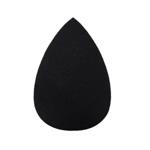 סיטונאי נמוך MOQ לטקס משלוח רך רטוב איפור יופי ספוג שחור