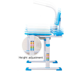 Fabrik Günstige Hochwertige Schul möbel Verstellbares ABS Student Schreibtisch und Stuhl Set - Product Image 3
