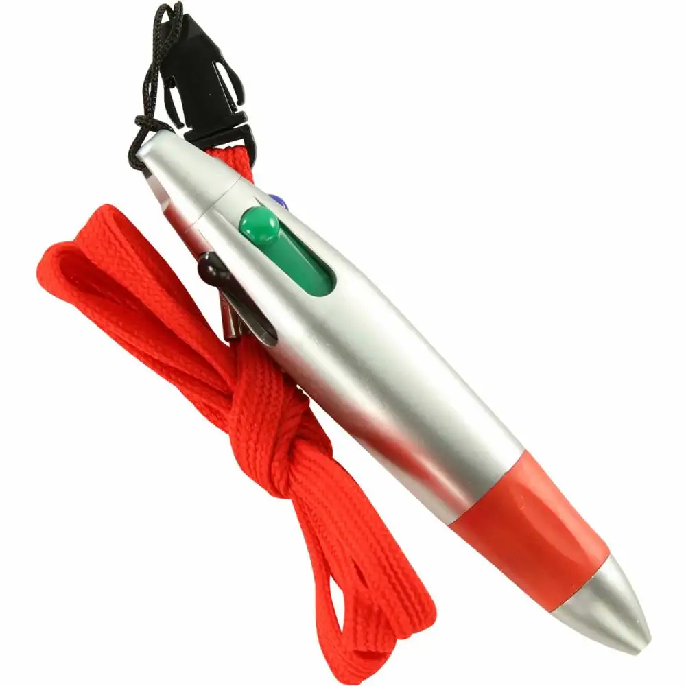 50 Mini stylo multicolore de pièces, avec lanière, cintre, alpinisme, mousqueton, à bille, cordon de stylo en plastique à 4 cœurs avec corde