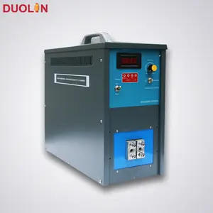 Máquina de aquecimento da indução 15kw para a corrente forjando o aquecedor portátil pequeno da indução