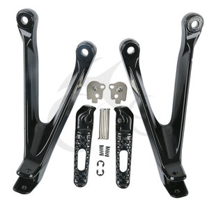 Support de repose-pieds de passager arrière XF-015-B adapté pour <span class=keywords><strong>Honda</strong></span> CBR <span class=keywords><strong>1000</strong></span> <span class=keywords><strong>RR</strong></span> 08-16 - Product Image 2
