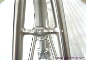 Pas cher titane tandem route vélo cadre Géant Ti route vélo tandem cadres titane personnalisé pas de pliage cadre tandem - Product Image 4