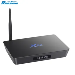 اختبار مجاني iptv رمز x92 3gb ذاكرة الوصول العشوائي amlogic s912 تي في بوكس أندرويد 3 جيجابايت مع تلفزيون led الذكية