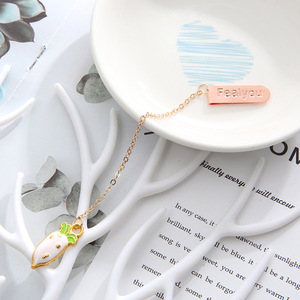 Fabricação chinesa De <span class=keywords><strong>Metal</strong></span> Marcadores Personalizado Vegetal Abastecido Coréia Bonito Decore Presente Personalizado Esmalte De <span class=keywords><strong>Metal</strong></span> Marcadores para Livro