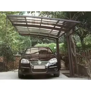 Gemakkelijk Monteren Outdoor Aluminium Auto Poorten Single Luifel Carport