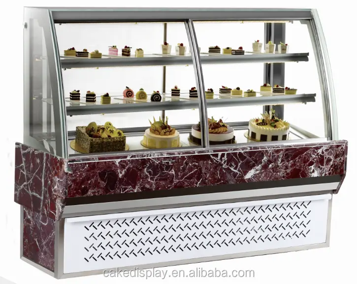 Profession elle Cake Chiller Display Vitrine mit Fabrik preis