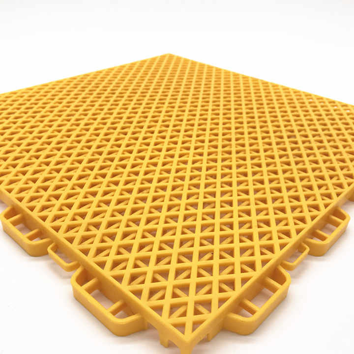 Sport Court Floor - Durable Interlocking Plastic Tiles