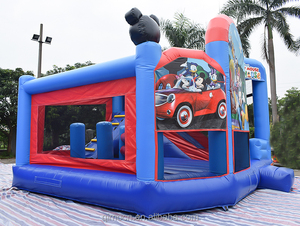 Divertido inflable payaso castillo hinchable dibujos animados gorila inflable para jugar, saltando castillo hinchable Combo - Product Image 3