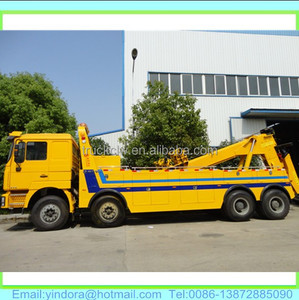 Shacman 8x4 <span class=keywords><strong>60</strong></span> Ton kurtarma tamirci çekme kamyon, ağır Decovery kurtarma kamyon satışı, satılık 360 vinç Rotator kurtarma aracı - Product Image 4