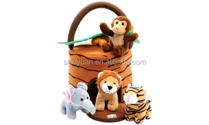 Set di Peluche Parlanti di Animali della Giungla che Emettono Suoni - Product Image 4