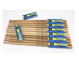 Baquetas de <span class=keywords><strong>Madera</strong></span> de Roble para Batería, Jazz 5A 7A, Baquetas de <span class=keywords><strong>Madera</strong></span> para Niños y Adultos, Baquetas Eléctricas - Product Image 2