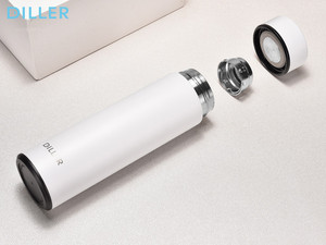 Diller empresa botella de agua de acero inoxidable de doble pared termo vacío botella Infusor de té - Product Image 6