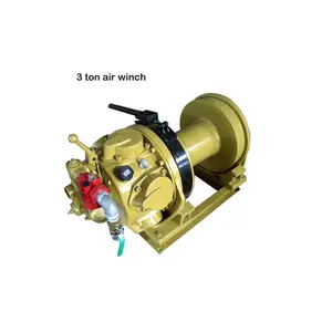 3 ton Oil Field Air Pneumatic Winch Cable Pulling Equipment for sale