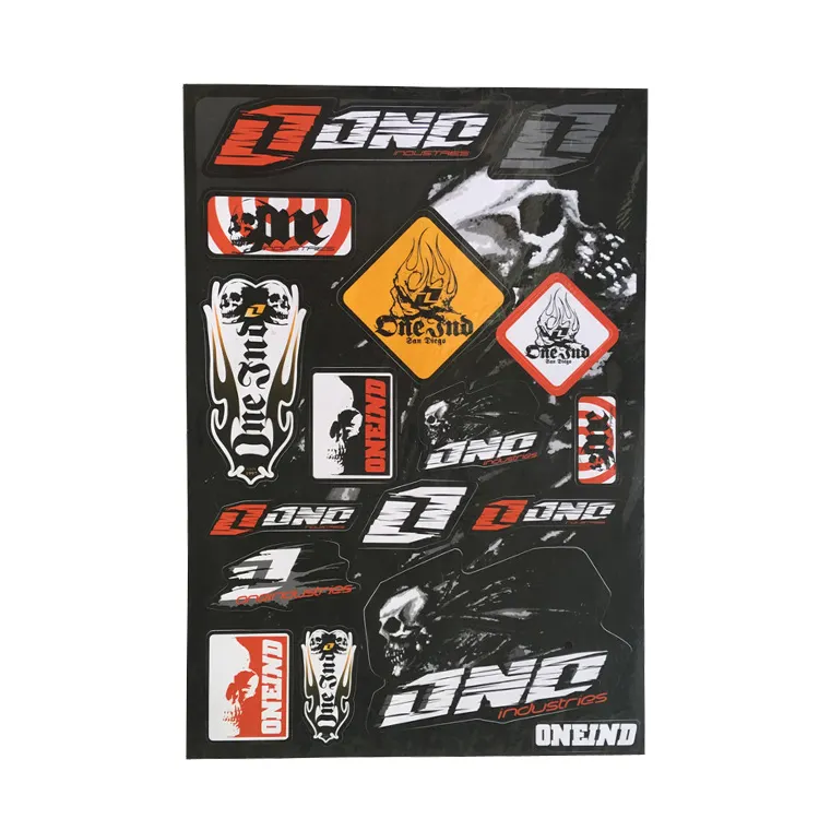 2 autocollants de voiture 30x45cm, de haute qualité, pour moto, casque de moto, motocross, quad