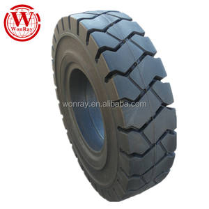 Gran Rueda de la carretilla elevadora 1400-24 14,00-24 32pr neumáticos sólidos para carretilla elevadora diesel de los camiones - Product Image 1