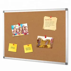 Office Classroom Thuis Leveringen Wandmontage Aluminium Frame Standaard Maten Bulletin Board Kurk Prikbord