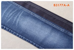 <span class=keywords><strong>Tela</strong></span> vaquera de punto falso spandex poliéster algodón - Product Image 6