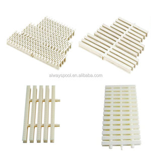 Plástico cubierta de drenaje <span class=keywords><strong>canal</strong></span> piso rejilla desbordamiento <span class=keywords><strong>canal</strong></span> <span class=keywords><strong>piscina</strong></span> rejilla de PVC - Product Image 4