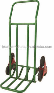 พับบันไดมือรถเข็น <span class=keywords><strong>HT0101</strong></span>,6ล้อมือรถเข็นสำหรับปีนเขาบันได - Product Image 2